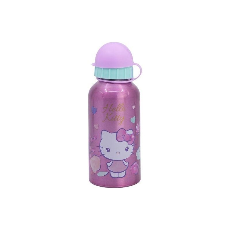  Botella Aluminio Pequeña 400 Ml Hello K
